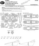 F-104DJ/ TF-104G EXPERT mask for Kinetic 1:48
