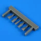 Harrier GR.1/GR.3/AV-8A air scoops 1:48 Harrier GR.1/GR.3/AV-8A air scoops 1:48