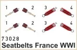 Seatbelts France WWI SUPERFABRIC 1:72