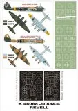 Ju 88A4 Super mask for Revell 1:48