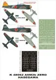 A6M2 Zero Super mask for Hasegawa 1:48
