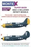 SB2C-4 Helldiver Super mask for I.M. Part.2 1:32