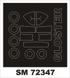 Gloster E28/39 mask for Clear Prop 1:72