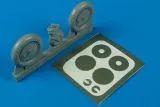 Bf 109G wheels & paint masks 1:32