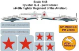 Il-2 mask (448 FR) for Zvezda 1:48
