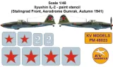 Il-2 mask ( Stalingrad 1941) for Zvezda 1:48