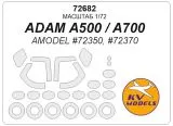 ADAM A500 / A700 mask for Amodel 1:72