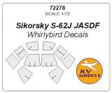 Sikorsky S-62J JASDF mask for Whirlybird 1:72