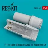 F-15 (I) open exhaust nozzles for Hasegawa 1:48 F-15 (I) open exhaust nozzles for Hasegawa 1:48