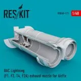 BAC Lightning (F1, F2, T4, F2A) exhaust nozzle for AirFix 1:48