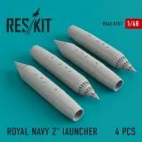 ROYAL NAVY 2" rocket launcher 1:48 ROYAL NAVY 2" rocket launcher 1:48