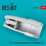 JF-17 exhaust nozzles for Trumpeter 1:48