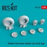 Hawker Hurricane wheels set early type 1:48