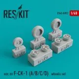 AIDC IDF F-CK-1 A/B/C/D Wheel Set 1:48