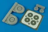 Ju 87G wheels + paint mask 1:32