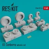 EE Canberra wheels set 1:48 EE Canberra wheels set 1:48