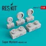 Dassault Super Mystère wheels set 1:48