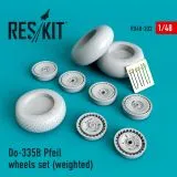 Do 335В Pfeil wheels set (weighted) 1:48 Do 335В Pfeil wheels set (weighted) 1:48