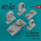 A-4 Skyhawk (early) wheels set 1:48 A-4 Skyhawk (early) wheels set 1:48
