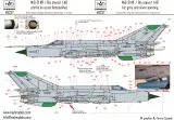 MiG-21 MF/Bis stencil 2 blue 1:48