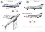 MiG-15/17/19/21/23 Hungarian national insignias 1:32 MiG-15/17/19/21/23 Hungarian national insignias 1:32