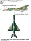 MiG-21/23 Hungarian national insignias 1990-98 1:32