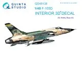 F-105D interior for Hobby Boss 1:48