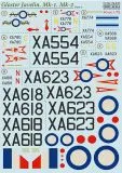 Gloster Javelin Mk.1 Mk.2 Part.1 1:72