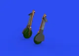 A6M undercarriage legs BRONZE 1:48