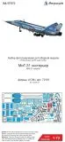 MiG-31 exterior set for ICM 1:72 MiG-31 exterior set for ICM 1:72