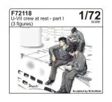 U-Boot VII crew at rest part I 1:72