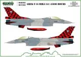 F-16 Greek 341 Mira 45000 Hours 1:48