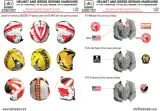 F-14 Helmets and military dress sewing 1:32