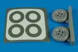 Spitfire Mk. IX wheels & paint masks 1:32