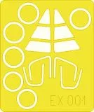 F-102 mask for Monogram/ Revell 1:48