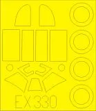 La-5 mask for Zvezda 1:48