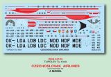Tu-104A - Czechoslovak Airline late livery 1:144