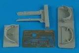 MiG-23 Flogger canopy frame with blind 1:32 MiG-23 Flogger canopy frame with blind 1:32