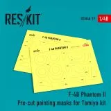 F-4B Phantom II mask for Tamiya 1:48 F-4B Phantom II mask for Tamiya 1:48