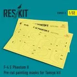 F-4E Phantom II mask for Tamiya 1:32 F-4E Phantom II mask for Tamiya 1:32