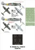 Fw 190D-9 supe mask for Tamiya 1:48