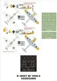 BF 109G-6 super mask for Hasegawa 1:48
