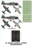 A6M5c Zero super mask for Hasegawa 1:48