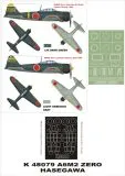 A6M2 Zero super mask for Hasegawa 1:48