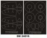 Typhoon Ib mask for Airfix 1:24