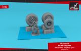 Su-25 Frogfoot wheels & mudguard 1:48