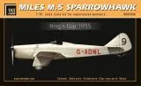 Miles M.5 Sparrowhawk - King's Cup 1935 1:72