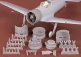Bloch MB 151 & 152 engine with cowling set 1:48
