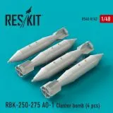 RBK-250-275 AO-1 Cluster bombs 1:48 RBK-250-275 AO-1 Cluster bombs 1:48