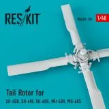 UH-60 Tail Rotor 1:48 UH-60 Tail Rotor 1:48